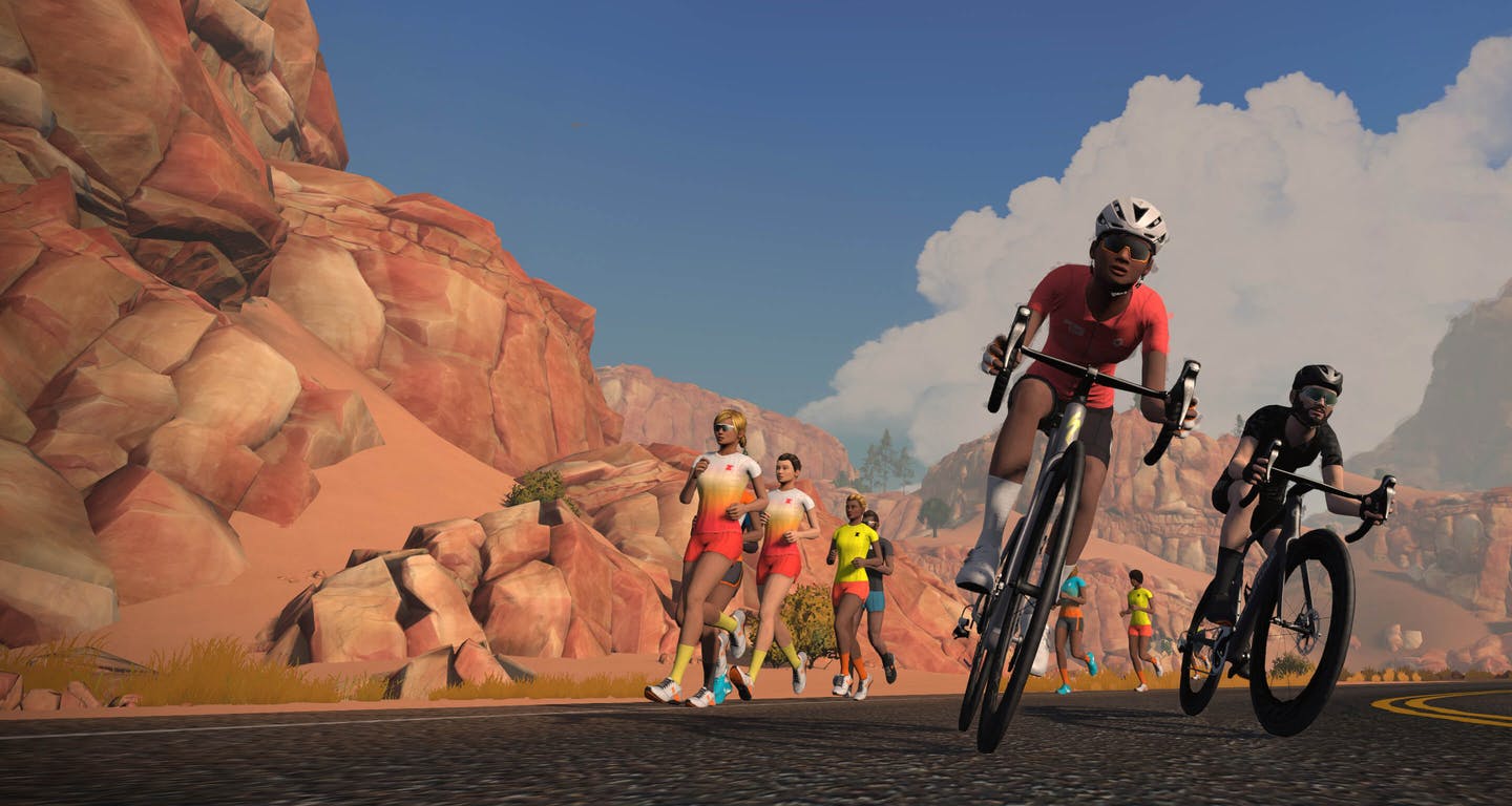 Using Zwift for cycling during the Covid-19 lockdown