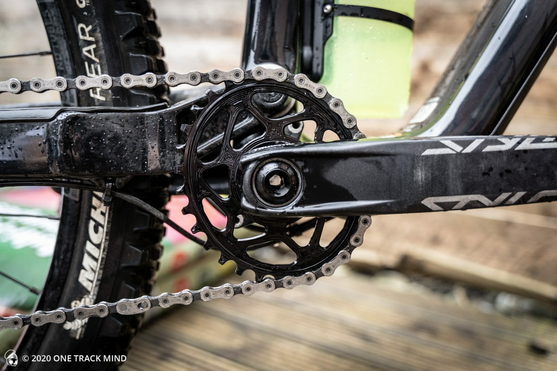 Absolute Black Oval Chainring Review Video One Track Mind