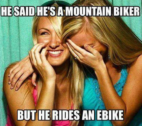 He Rides an Ebike - Best EMTB Memes