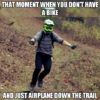No Bike Plane - Best MTB Meme