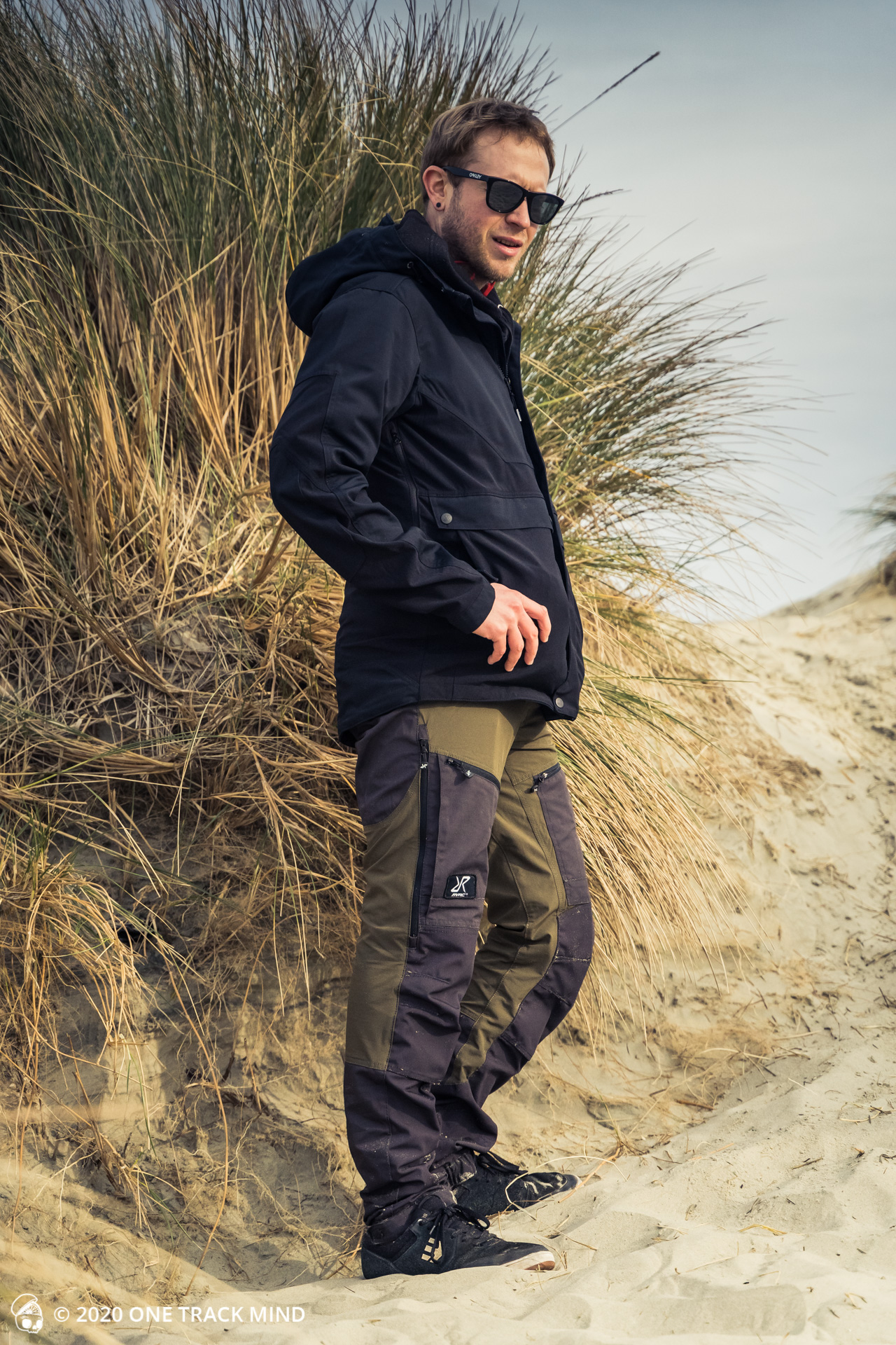 Revolution race store waterproof trousers