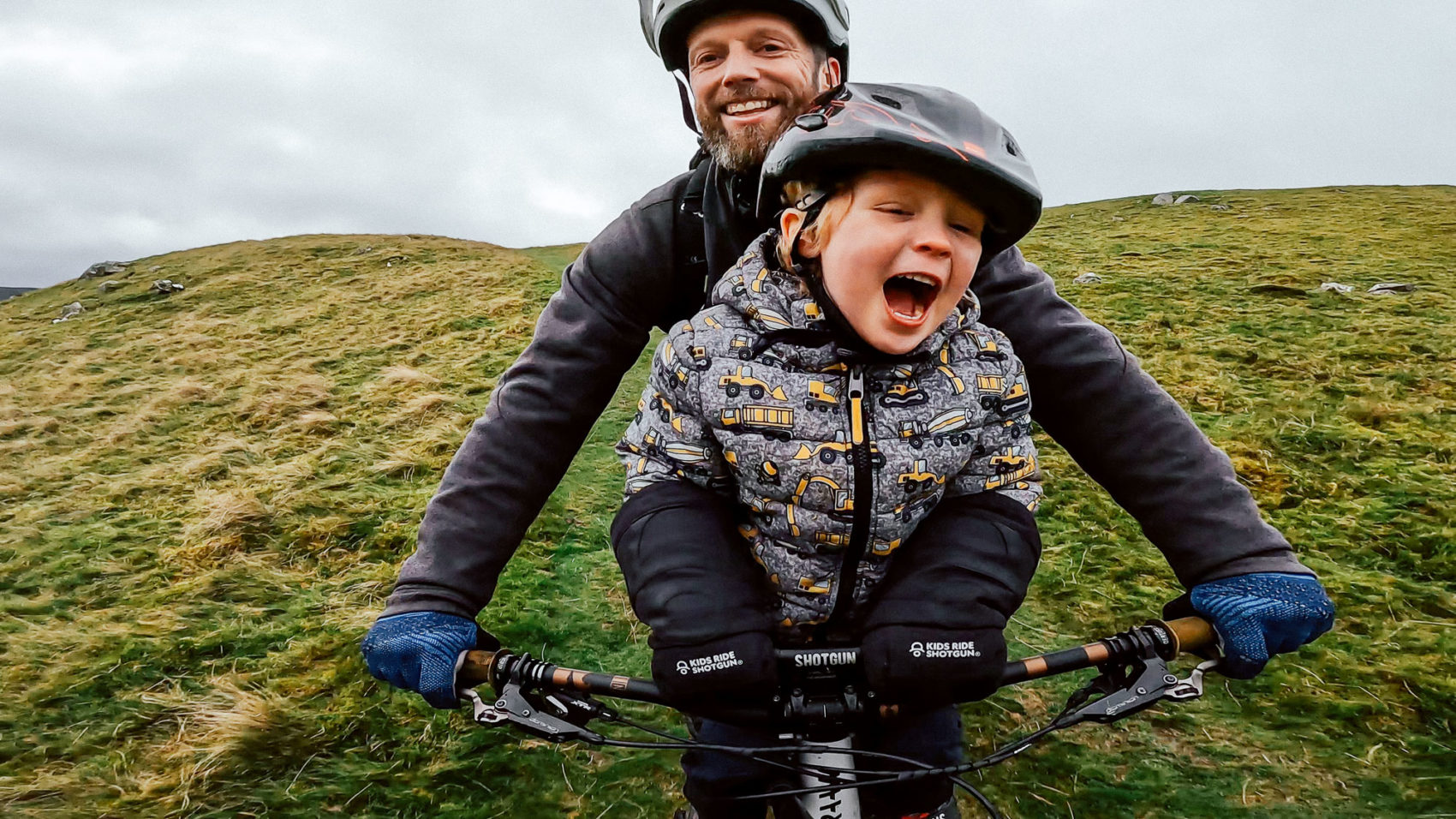 Kids Ride Shotgun Pogies One Track Mind Cycling Magazine